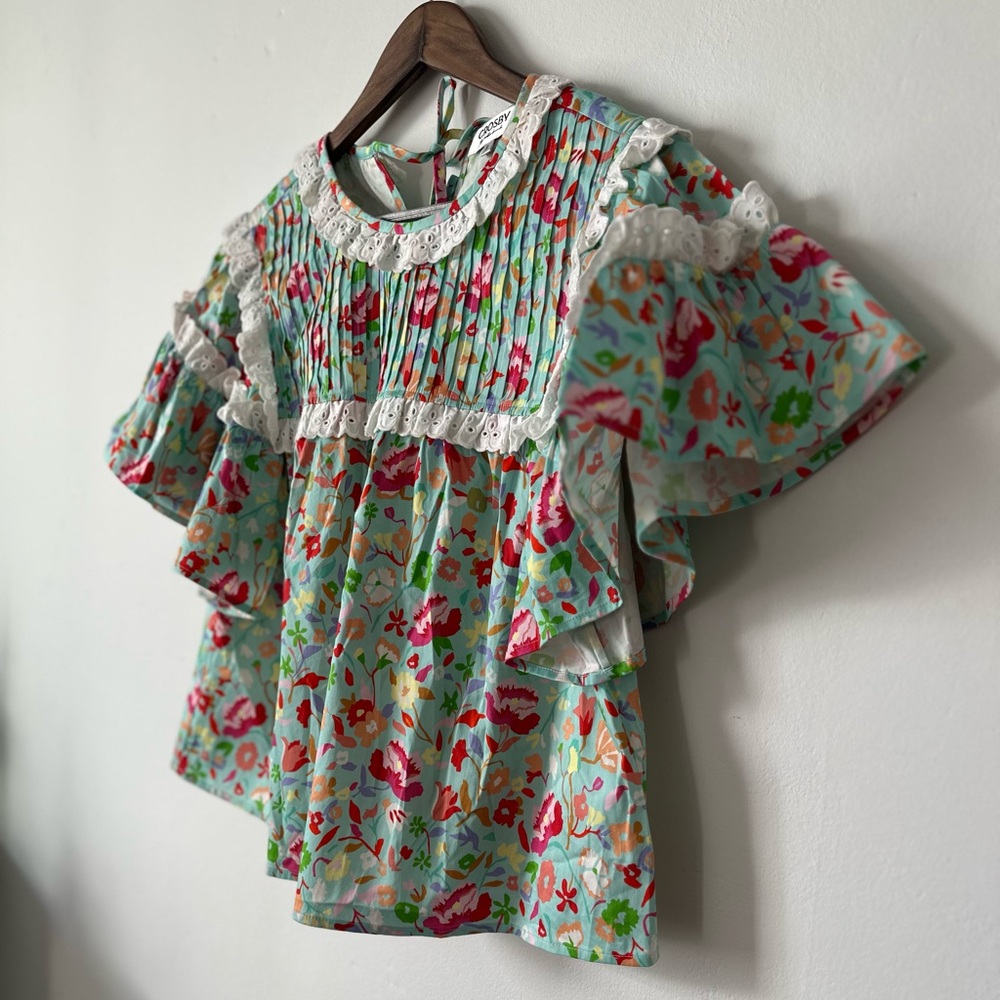 CROSBY by Mollie Burch Ella Top – Island Floral – Size Small – NWOT - Picture 3 of 11